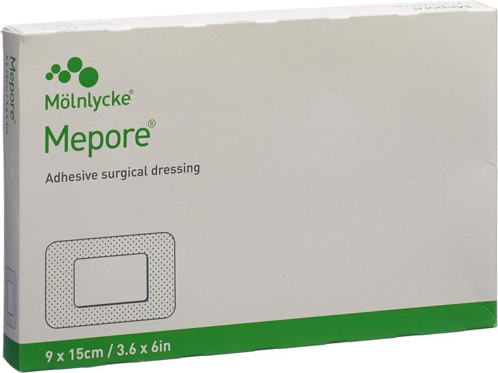 Produktbild Mepore Wundverband 15x9cm Wundkissen 10x5cm (5 x)