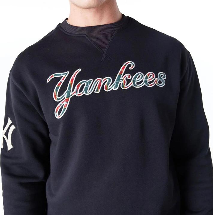 Actual product image New Era weathirt new york yankee mlb tartan infill (S)