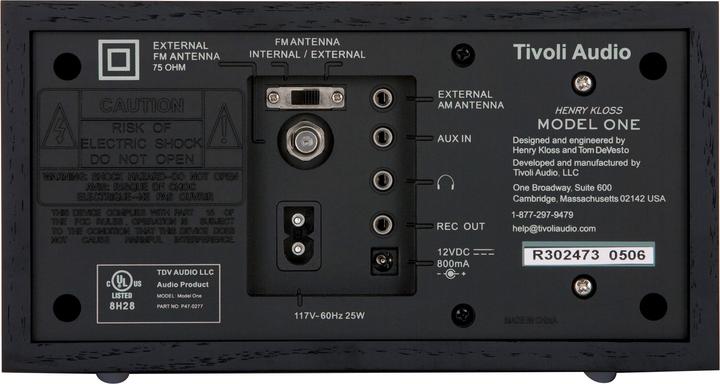 Image du produit Tivoli Audio Model One (VHF, FM, Bluetooth)