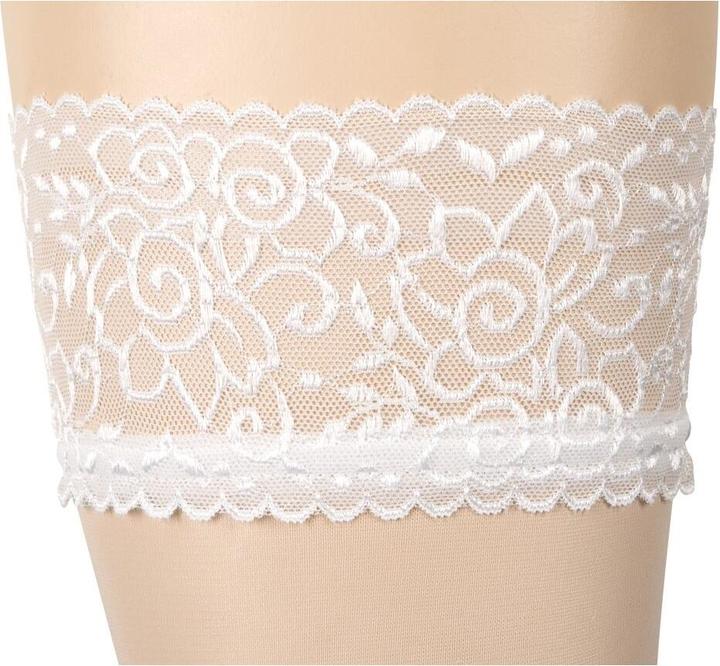 Productafbeelding Cottelli Collection Kousen met kant wit (L)