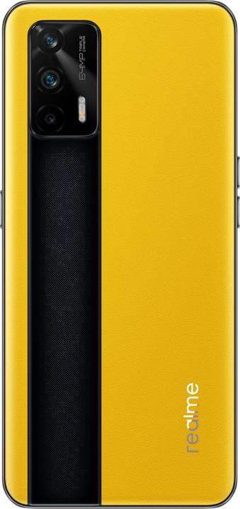 Image du produit realme GT 5G 16 3 cm (6.43 ) Dual-SIM Android 11 USB Type-C 12 GB 256 GB 4500 mAh Jaune (256 Go, Jaune, 6.43", Double SIM, 64 Mpx, 5G)