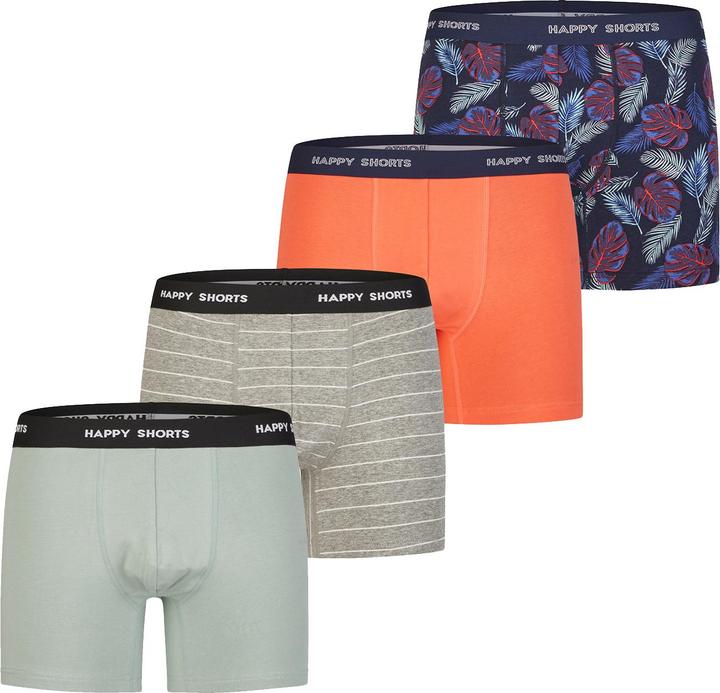 Happy shorts Retro Boxer Classic (M, 4er Pack)