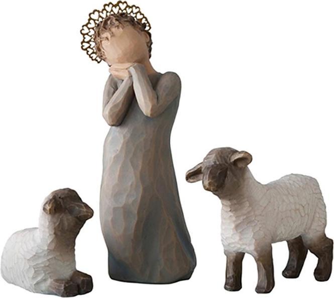 Image du produit Willow Tree Figurine - Petite bergère 13,5cm 26442