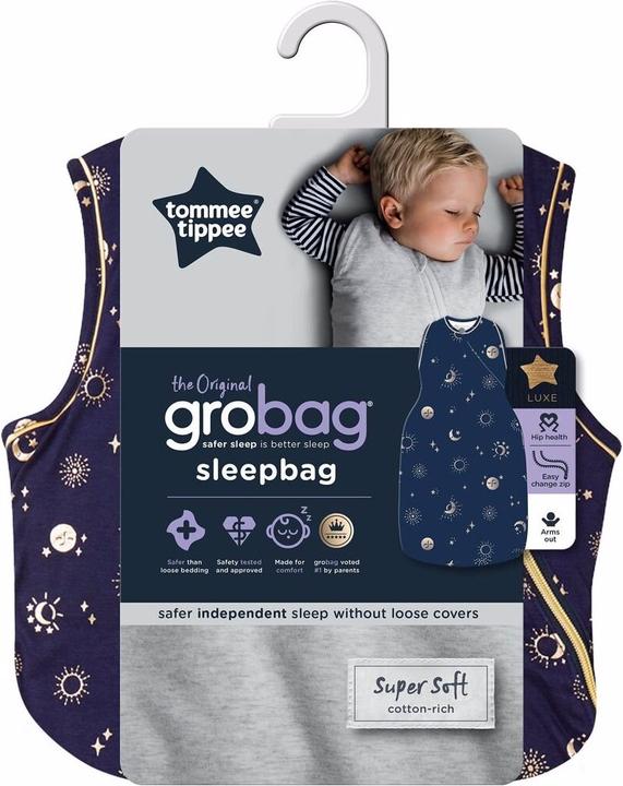 Actual product image Tommee Tippee Original Grobag Sleeping Bag 3.5 TOG (90 cm)