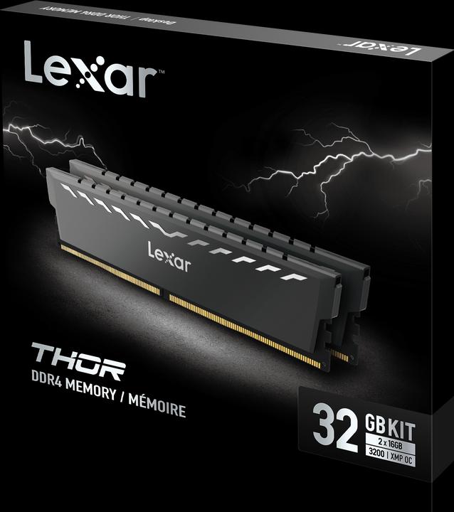 Produktbild Lexar Thor (2 x 16GB, 3200 MHz, DDR4-RAM, U-DIMM)