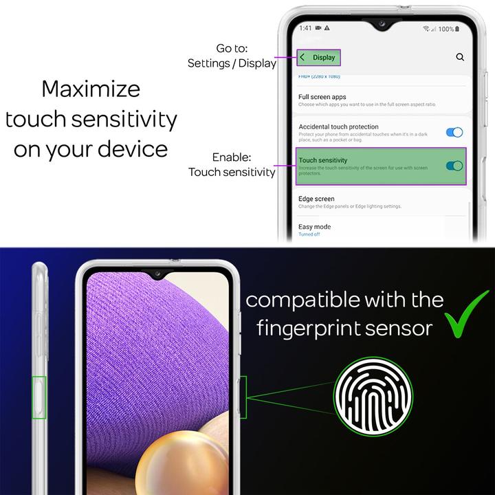 Produktbild Nalia 360 Grad Handyhülle (Samsung Galaxy A32 5G)
