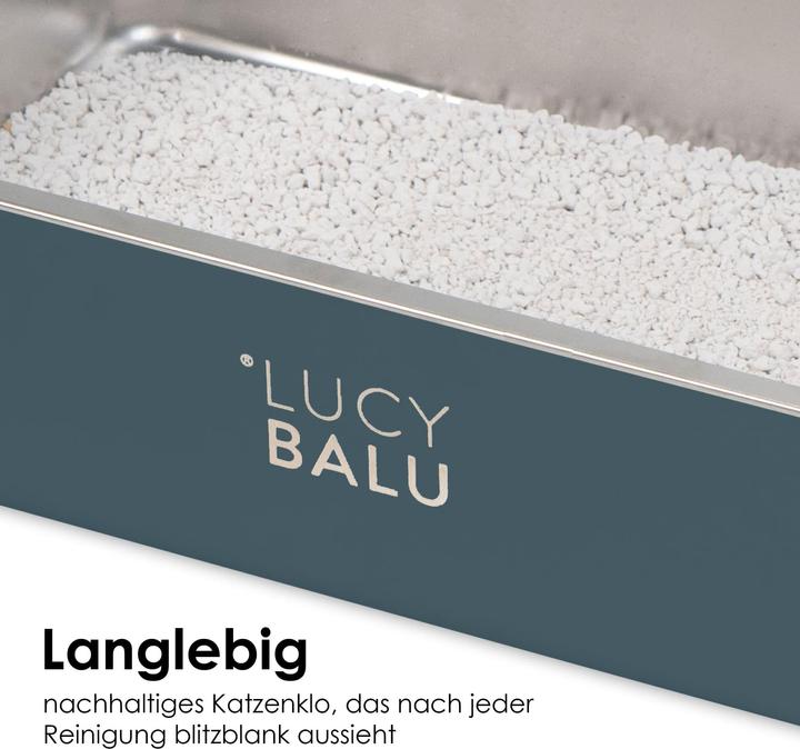 Produktbild LucyBalu Steeloo (Katzenklo offen)