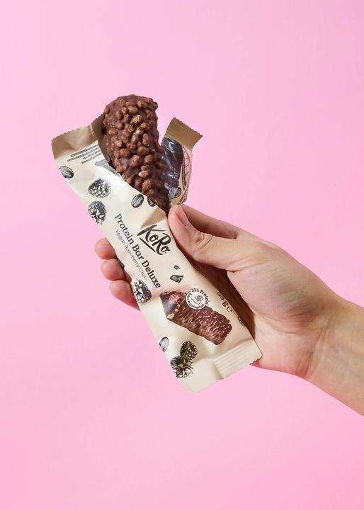 Produktbild KoRo Protein Bar Deluxe Vegan Raspberry Choc (Himbeer, 1 Stk., 660 g)