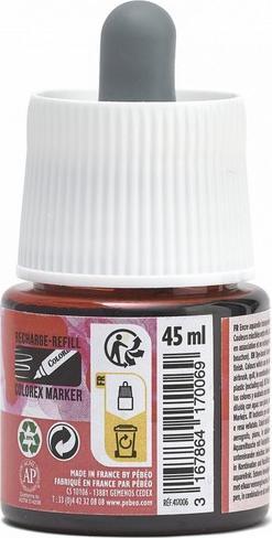 Produktbild Pebeo Colorex Wassertinte (Koralle, 45 ml)