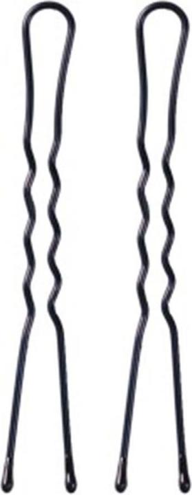 Image du produit Caso Eurostil Black Wavy Hairpins 200 Pieces (épingles à cheveux noires ondulées) (20 pcs)