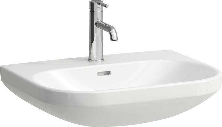Produktbild Laufen Waschtisch LUA 60x46cm m ÜL 1 Hahnloch-Ausführung weiss (460 mm, 600 mm)