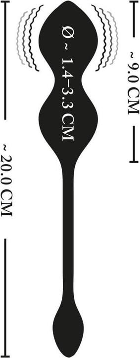 Produktbild XOUXOU RC Vibrating E-Stim Love Balls