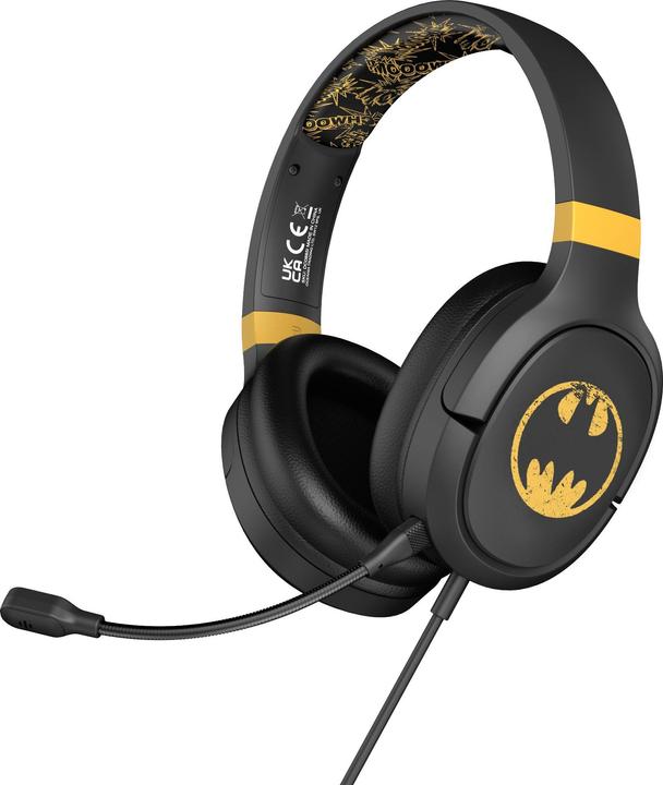 Immagine prodotto OTL Tecnologie DC Comics DC0885 Cuffie & Auricolare Wired Headband Gaming Nero, Giallo (Cablato)