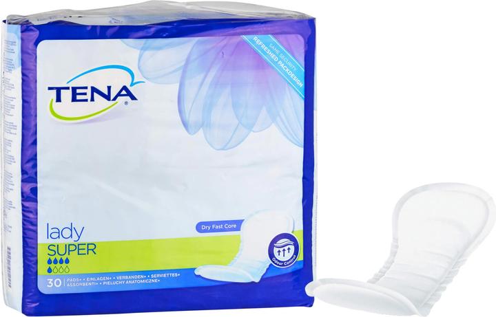 Produktbild Tena LADY Einlagen bei BlasenInkontinenz (30 x)