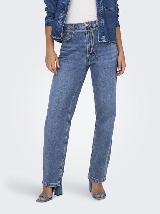 Produktbild Only ONLGYPSY Hohe Taille Gerade geschnittener Slim Fit Jeans Straight-Fit jeans (W31/L32)
