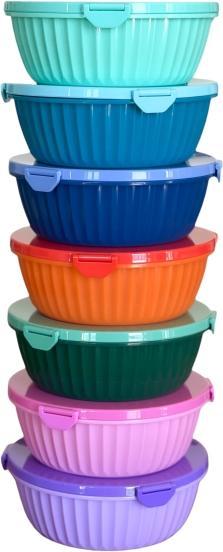 Image du produit Yumbox Poke Bowl Bol avec diviseur 3 pièces, Maui Purple