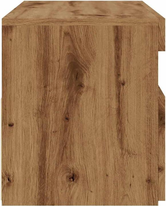 Image du produit VidaXL TV Schrank Lowboard Fernsehschrank Fernsehtisch mit LED Artisan-Eiche (90 x 35 x 40 cm)