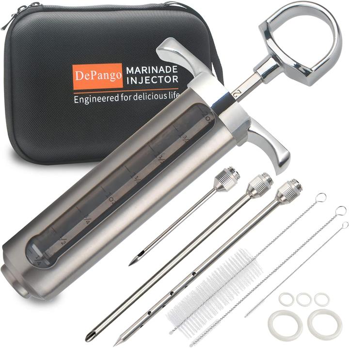 Actual product image DePango Meat syringe