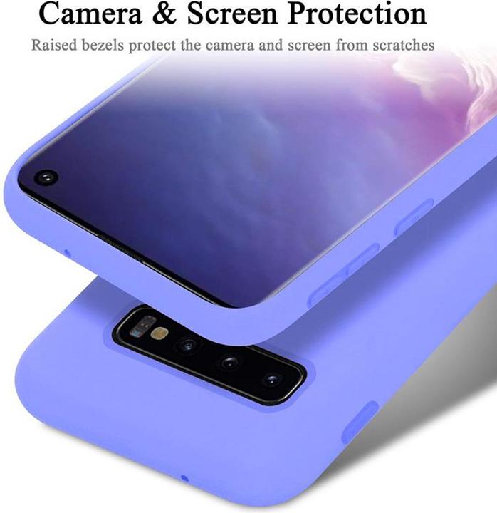 Actual product image Cadorabo TPU Liquid Silicone Case Cover (Samsung Galaxy S10)