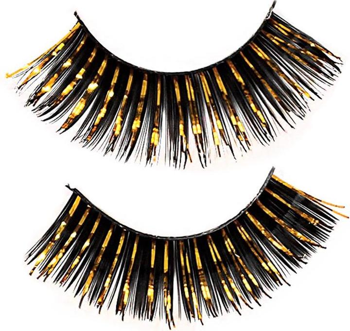 Produktbild Widmann Lange Wimpern schwarz-gold (Künstliche Wimpern)