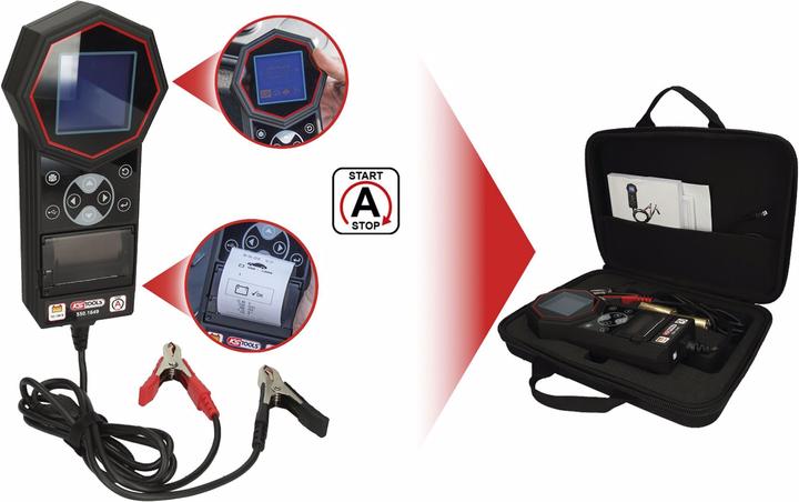 Produktbild KS Tools 12V / 24V Batterie- und Ladesystemtester