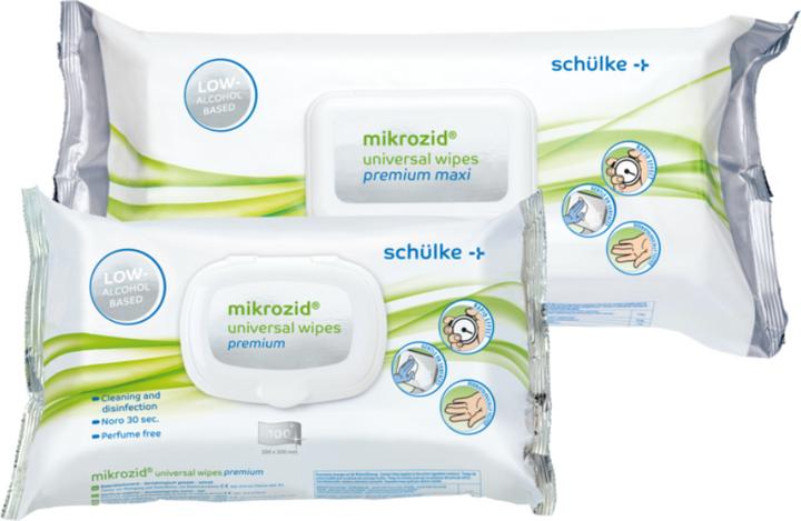 Actual product image Schülke Universal Premium Wipes
