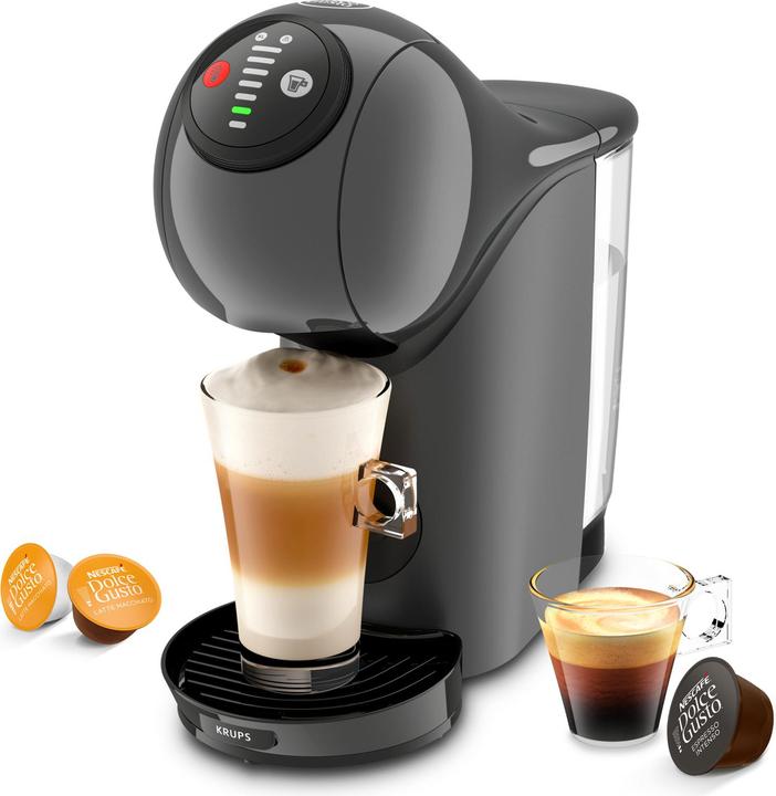 Produktbild Krups Nescaf Dolce Gusto GENIO S KP243B - Koffiecupmachine - Antraciet (EU-Stecker)