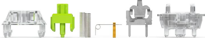 Image du produit Glorious Raptor Standard Switch, mécanique, 5 broches, clicky, MX-Stem, 55g - lubed, 36 pièces