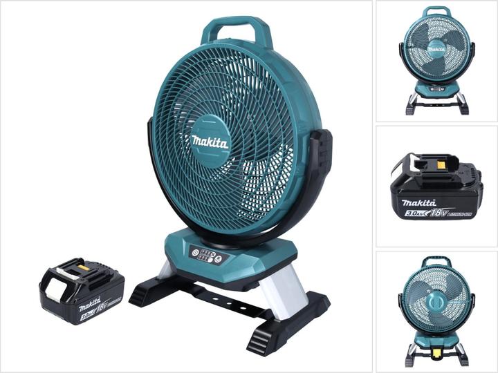 Produktbild Makita DCF 301 F1 Akku Ventilator Lüfter 18 V 33 cm + 1x Akku 3,0 Ah - ohne Ladegerät