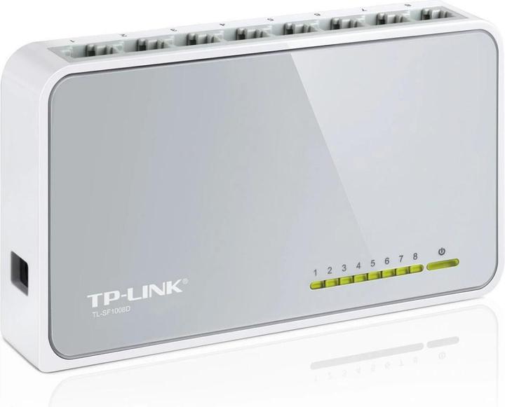 Actual product image TP-Link Tl-Sf1008d (8 Ports)