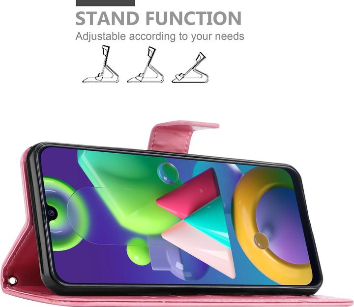 Productafbeelding Cadorabo Bloemen Boekomslag (Samsung Galaxy M31)