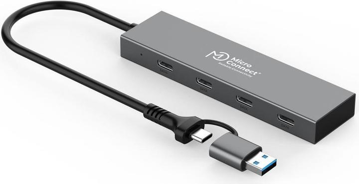 Image du produit MicroConnect USB 3.2 GEN1 double port (USB-C, 4 Ports)
