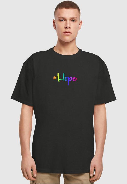 Image du produit Merchcode Hope Rainbow Heavy Oversized Tee - 113657 (4XL)