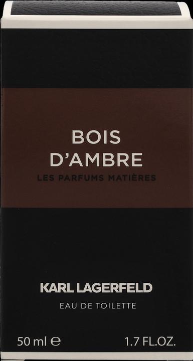 Actual product image Karl Lagerfeld Bois d'Ambre Eau de Toilette (Eau de toilette, 50 ml)