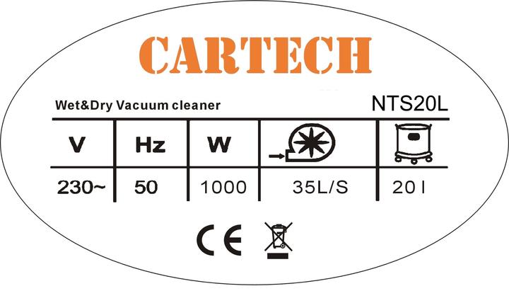 Produktbild CarTech Nass-Trockensauger (Nass-Trockensauger)