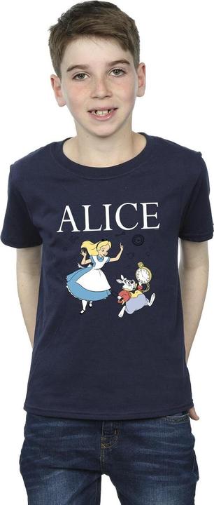 Produktbild Disney Alice im Wunderland TShirt Jungen Folgen Sie dem Kaninchen (140, 146)