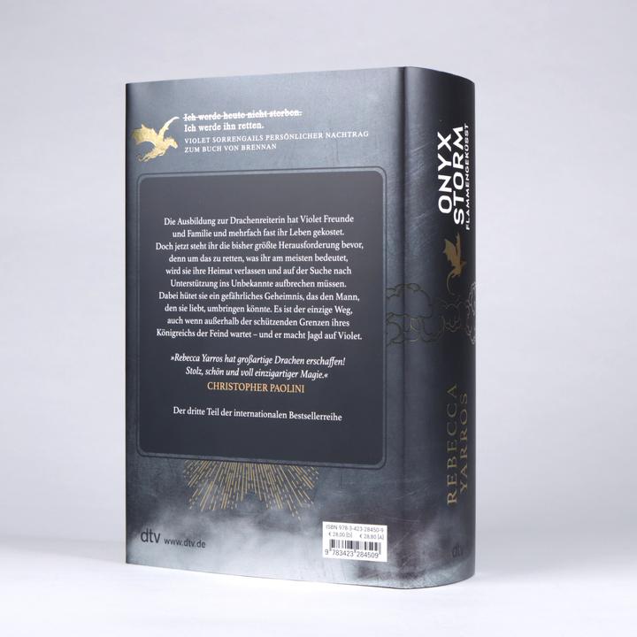 Produktbild Onyx Storm (Deutsch, Julia Schwenk, Michelle Gyo, Rebecca Yarros, 2025)