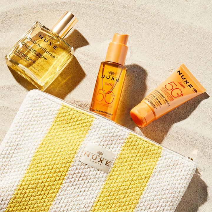 Actual product image Nuxe Meine Sommer-Essentials (Suntan oil, Sun cream face, SPF 50+, 150 ml)