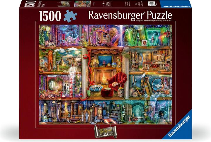 Produktbild Ravensburger Die Grosse Bibliothek (1500 Teile)