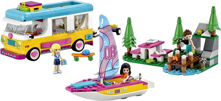 Actual product image LEGO Friends 41681 Forest camper and sailboat (41681, LEGO Friends)