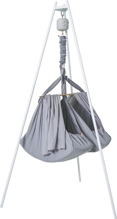 Image du produit Membantu Kit avec support avec berceau à ressort Jumeaux Premium et moteur LeeLo01 (Cozy Cradle)