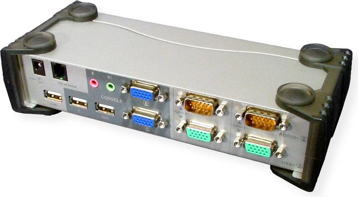 Actual product image Aten CS1742, 2-Port USB Hub KVM Switch with VGA Dual-View