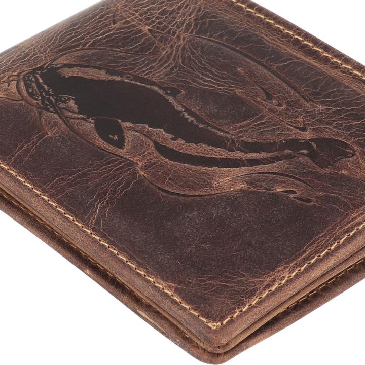 Actual product image Greenburry Vintage Sternzeichen Geldbörse Leder 12 cm