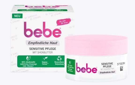 Actual product image Schwarzkopf Bebe, day with moisturising cream for sensitive skin, 50 ml