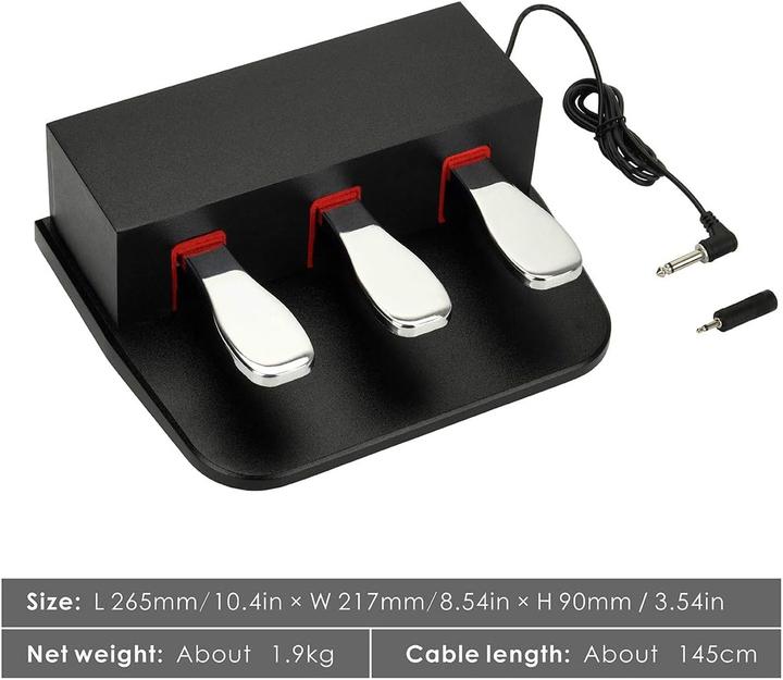 Produktbild AtNeDcVh Piano 3 Sustain-Pedal (Keyboard)