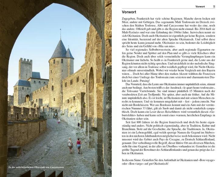 Actual product image Reiseführer Toulouse, Albi, Carcassonne (German, Heike Bentheimer, 2022)