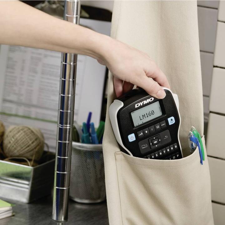 Actual product image Dymo LabelManager 160 Value Pack with 3 D1 tapes 12mm Azerty