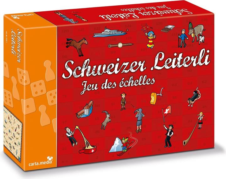 Swiss ladder (German, French, Italian, English)