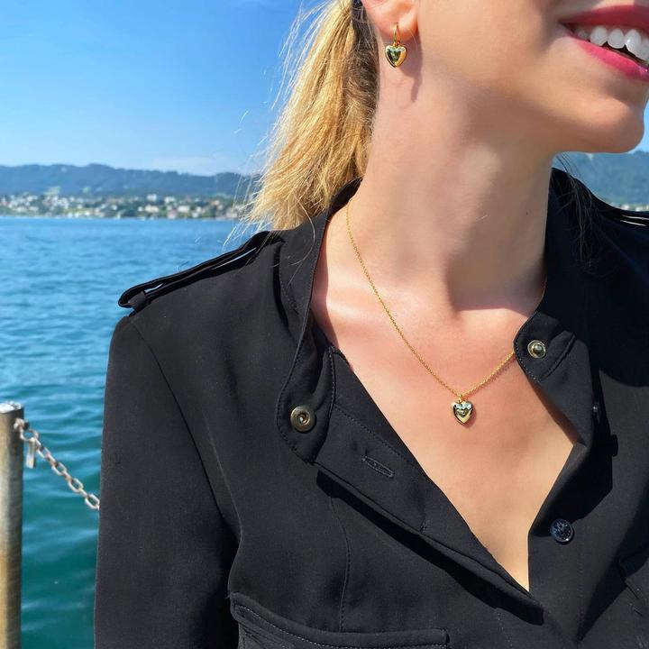 Immagine prodotto Candy Collana Marie, argento 925, placcata oro (Placcato oro 18k, Argento 925, 42 - 45 cm)