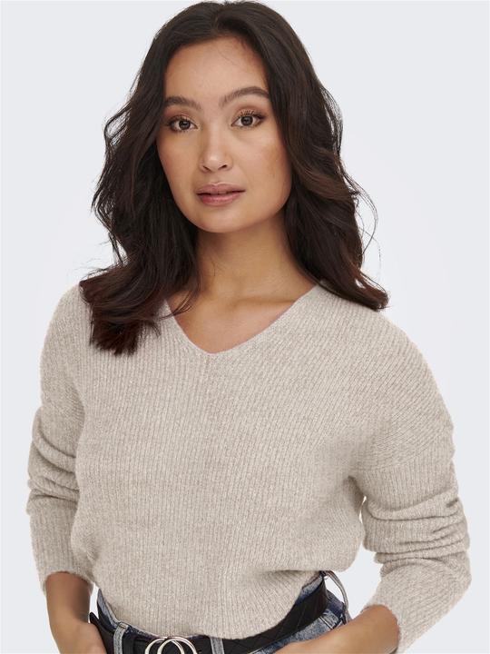 Actual product image Only V-neck knit sweater (M)
